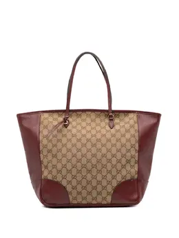 Gucci Pre-Owned: Коричневая сумка-шоппер 