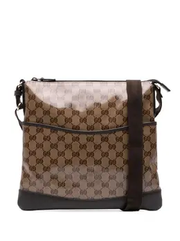 Gucci Pre-Owned: Коричневая сумка 