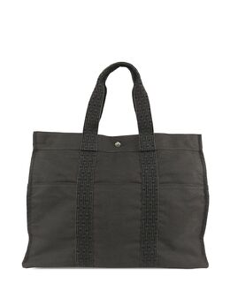 Hermès Pre-Owned: Серая сумка-шоппер 