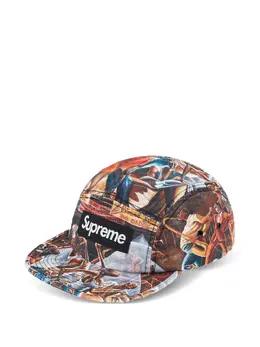 Supreme: Коричневая кепка  Camp