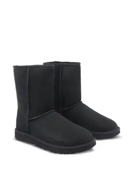 UGG: Чёрные ботинки 