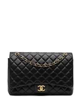 CHANEL Pre-Owned: Чёрная сумка 