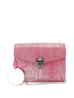 Bvlgari Pre-Owned: Розовая сумка через плечо 