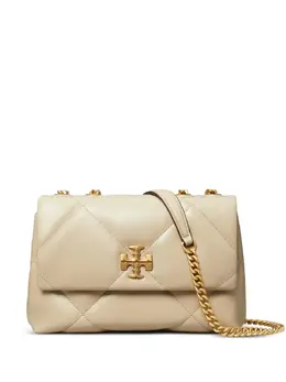 Tory Burch: Бежевая сумка  Kira