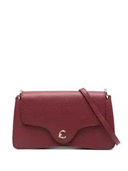 Coccinelle: Бордовая сумка через плечо 