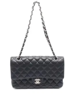 CHANEL Pre-Owned: Чёрная сумка 