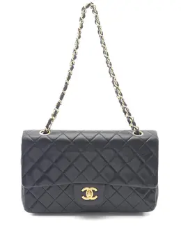 CHANEL Pre-Owned: Чёрная сумка 