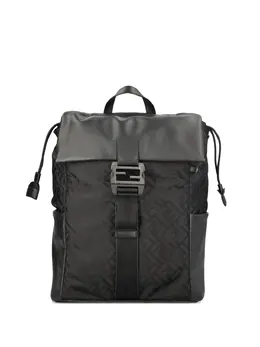 FENDI: Чёрный рюкзак 