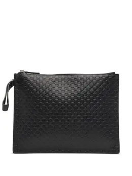 Gucci Pre-Owned: Чёрный клатч 
