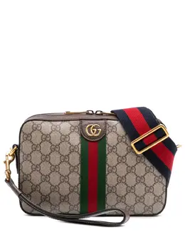 Gucci Pre-Owned: Коричневая сумка через плечо 