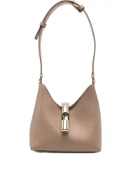 Furla: Бежевая сумка 
