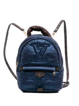 Louis Vuitton Pre-Owned: Голубой рюкзак 