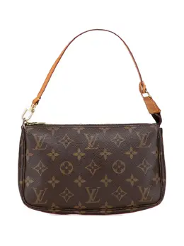 Louis Vuitton Pre-Owned: Коричневая сумка 