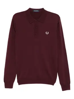 Fred Perry: Бордовое поло 