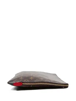 Louis Vuitton Pre-Owned: Коричневый клатч 
