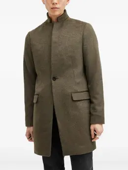 AllSaints: Однобортное пальто 