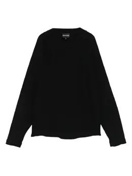 Emporio Armani: Топ с длинным рукавом 