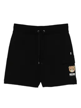 Moschino: Шорты  Teddy с принтом