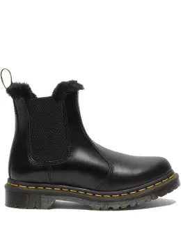 Dr. Martens: Чёрные ботинки 