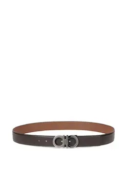 Ferragamo: Ремень  Gancini