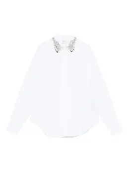 Alexander McQueen: Рубашка с воротником 