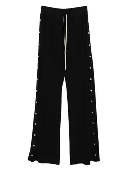 Rick Owens DRKSHDW: Чёрные брюки 
