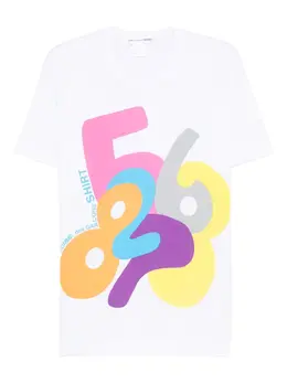Comme Des Garçons Shirt: Футболка с принтом 