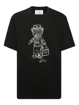 Philipp Plein: Футболка  Teddy Bear с принтом