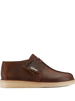 Clarks Originals: Коричневые ботинки 