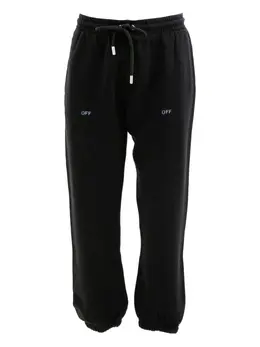 Off-White: Брюки  Arrows с принтом