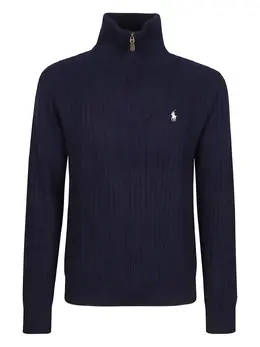 Polo Ralph Lauren: Синий свитер 