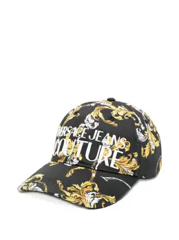 Versace Jeans Couture: Кепка с растительным принтом 