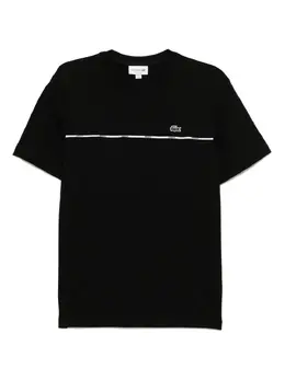 Lacoste: Чёрная футболка 