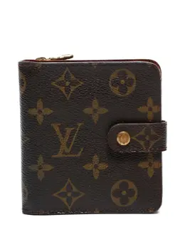 Louis Vuitton Pre-Owned: Коричневый кошелёк 