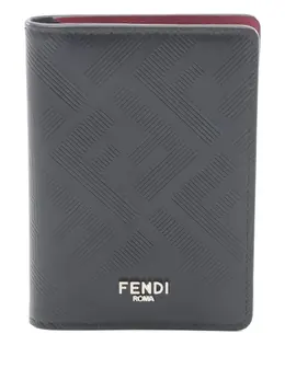 Fendi Pre-Owned: Чёрный кошелёк 