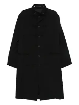 Yohji Yamamoto: Однобортное пальто 