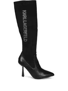 Karl Lagerfeld: Чёрные ботинки 