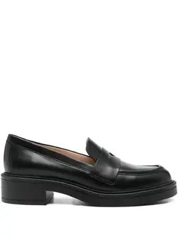 Stuart Weitzman: Чёрные лоферы 