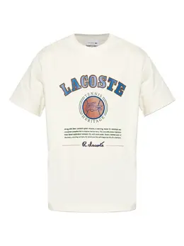 Lacoste: Футболка с принтом 