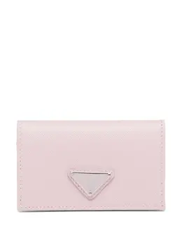 Prada: Розовый картхолдер 