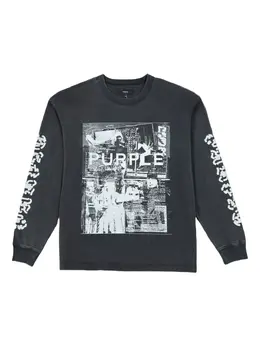 Purple Brand: Футболка с принтом 