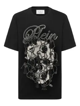 Philipp Plein: Футболка  Crystal со стразами
