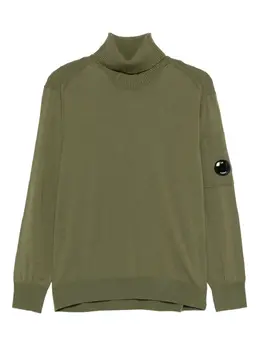 C.P. Company: Зелёный свитер 