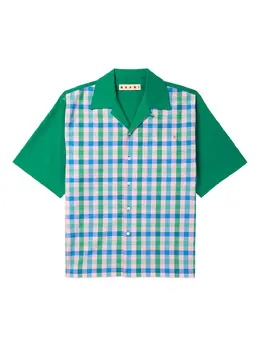 Marni: Зелёная рубашка 