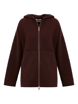 Max Mara: Свитер с капюшоном 