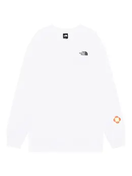 The North Face: Футболка  Cotton с принтом