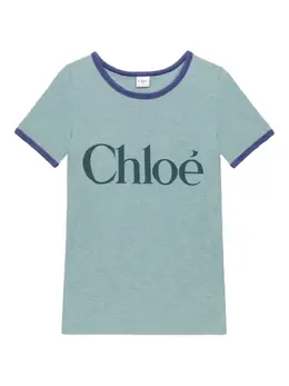 Chloé: Футболка с принтом 