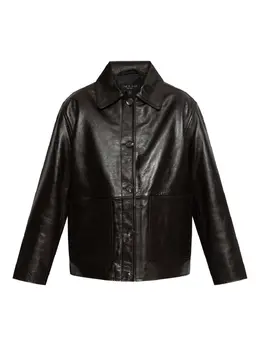 rag & bone: Кожаная куртка 