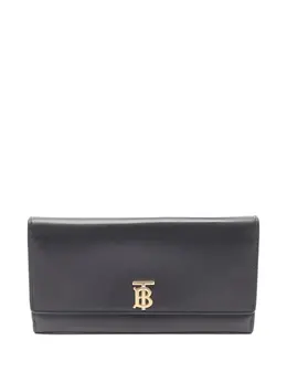 Burberry Pre-Owned: Чёрный кошелёк 