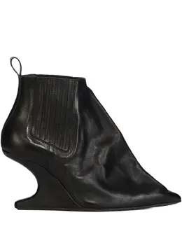 Rick Owens: Чёрные ботинки 